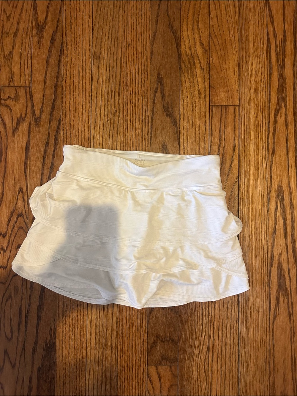 Athleta Girl White Athletic Skirt